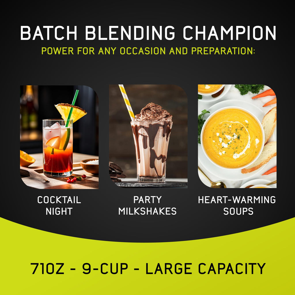 1500 Peak Watt 71oz Glass Pitcher Blender A81090