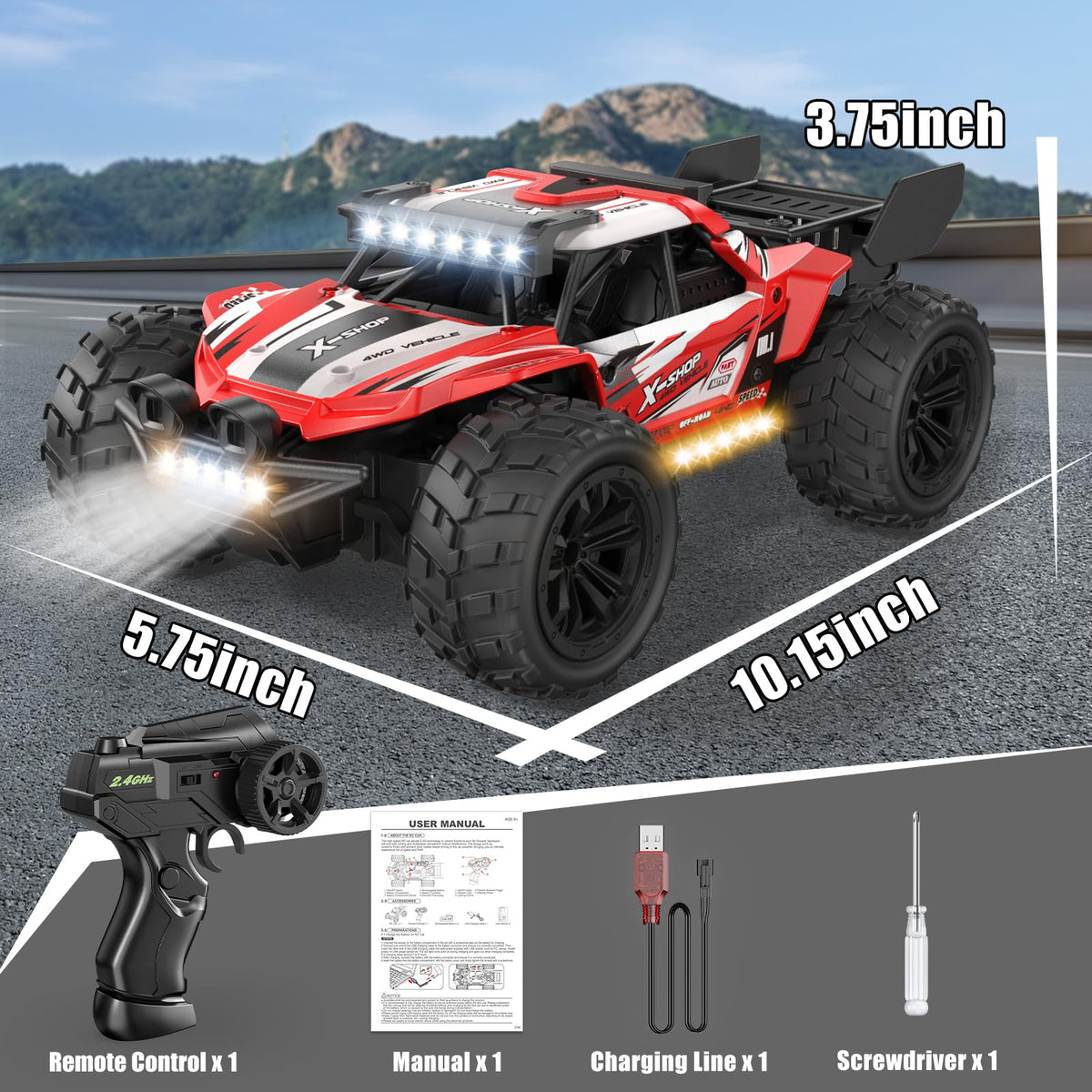 4WD High Speed RC Monster Truck N71741