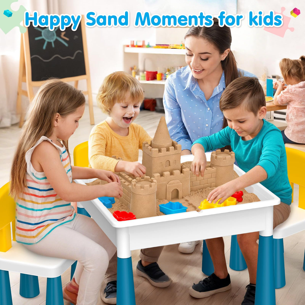 Kids Activity Table and Chair Set U271