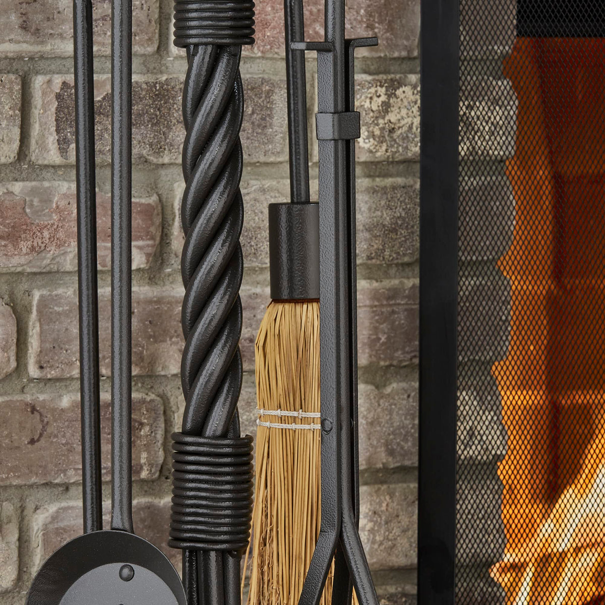 Iron Fireplace Tools Set C63486