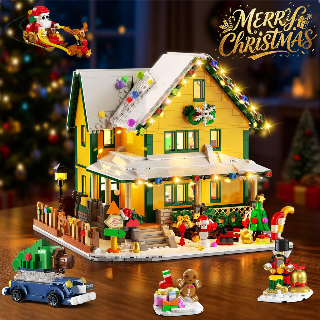 Advent Calendar 2026 Christmas House Mini Building Set with Lights Q858705