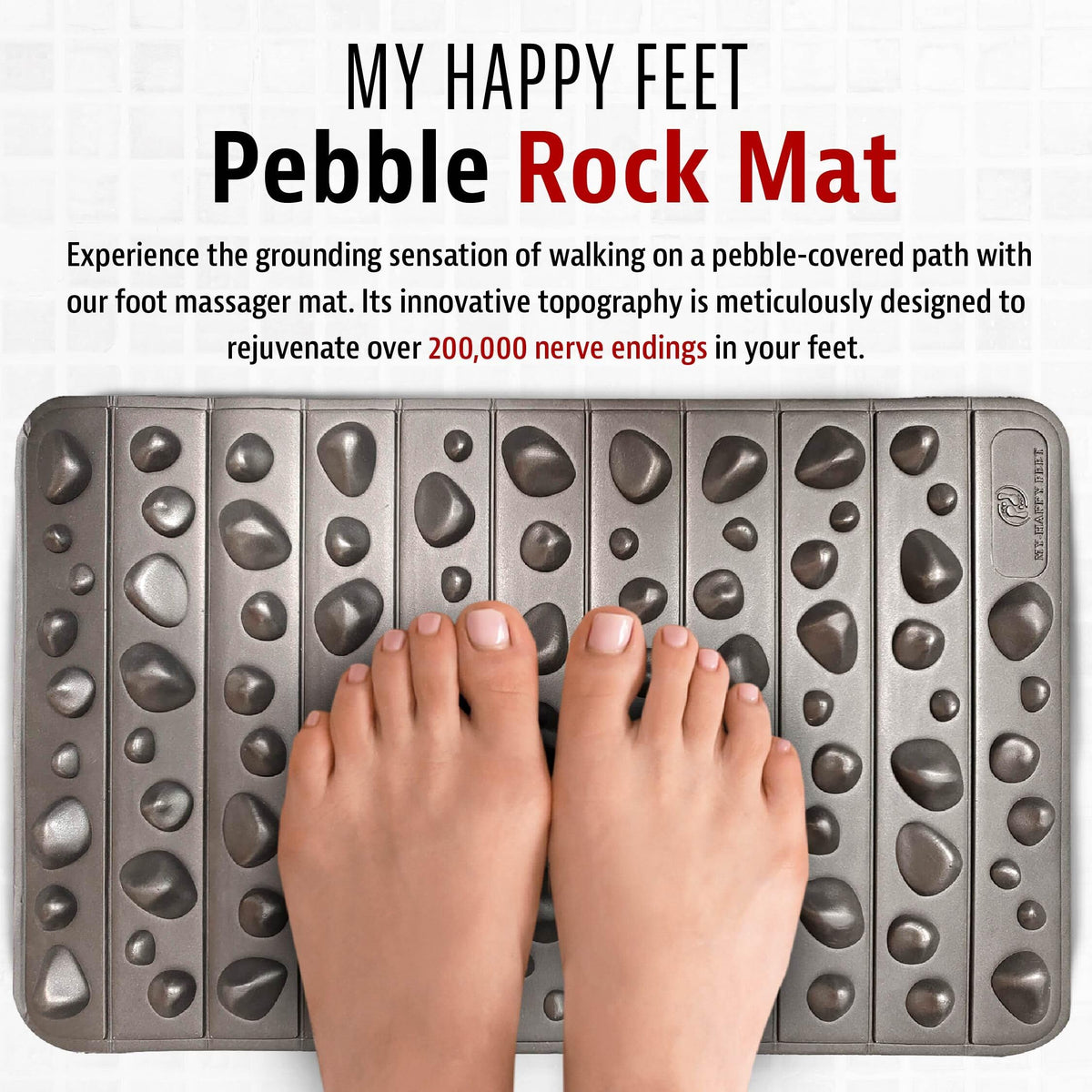 Rock Mat & Alignment Socks with Toe Separators (Small) U23168