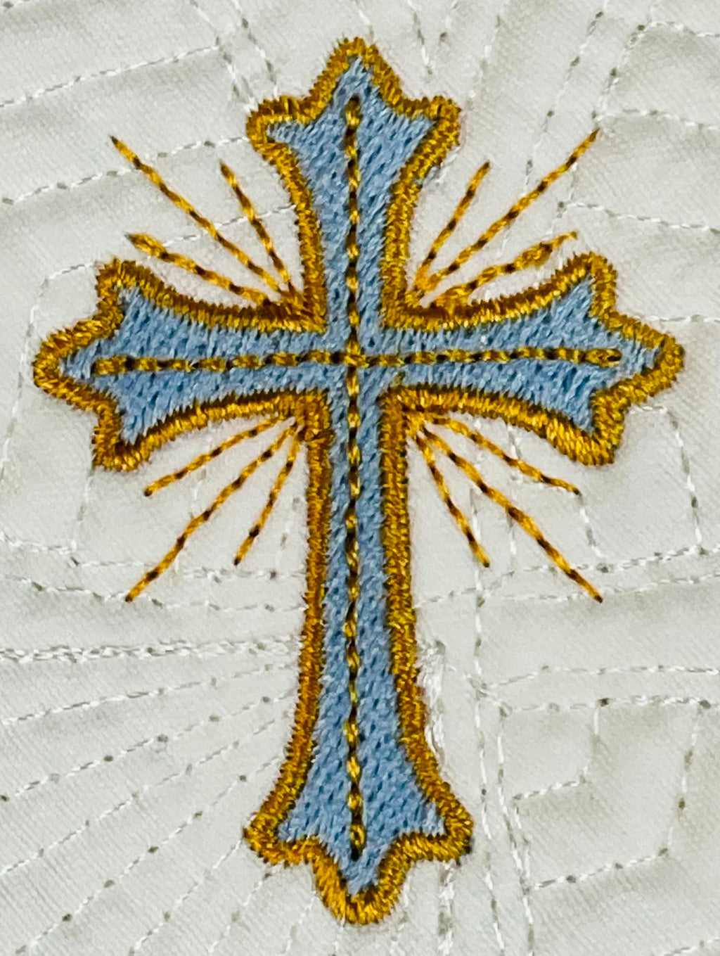 Custom Embroidered Baby Quilt Blankets, 2 Sizes F490