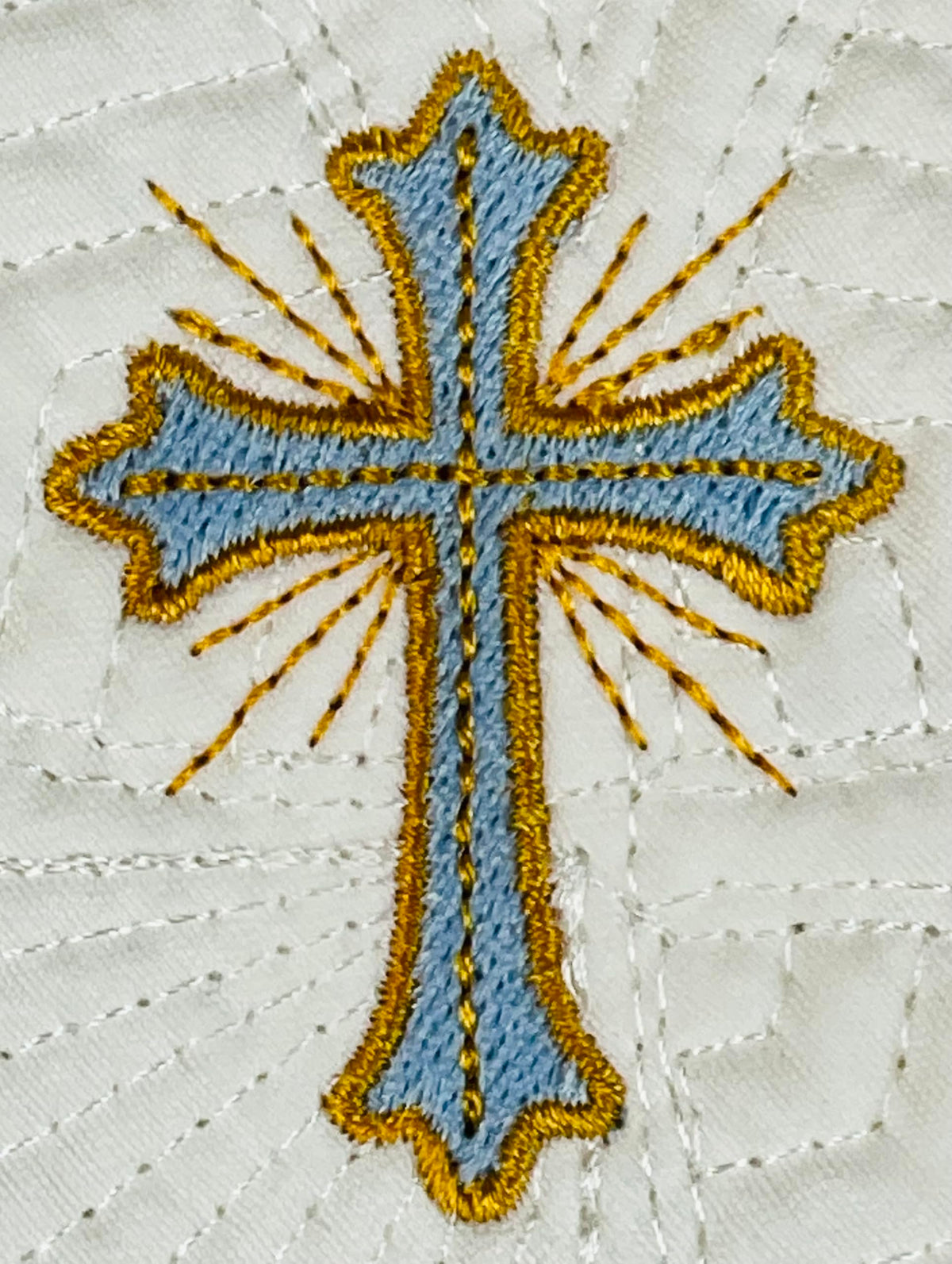 Custom Embroidered Baby Quilt Blankets, 2 Sizes F490