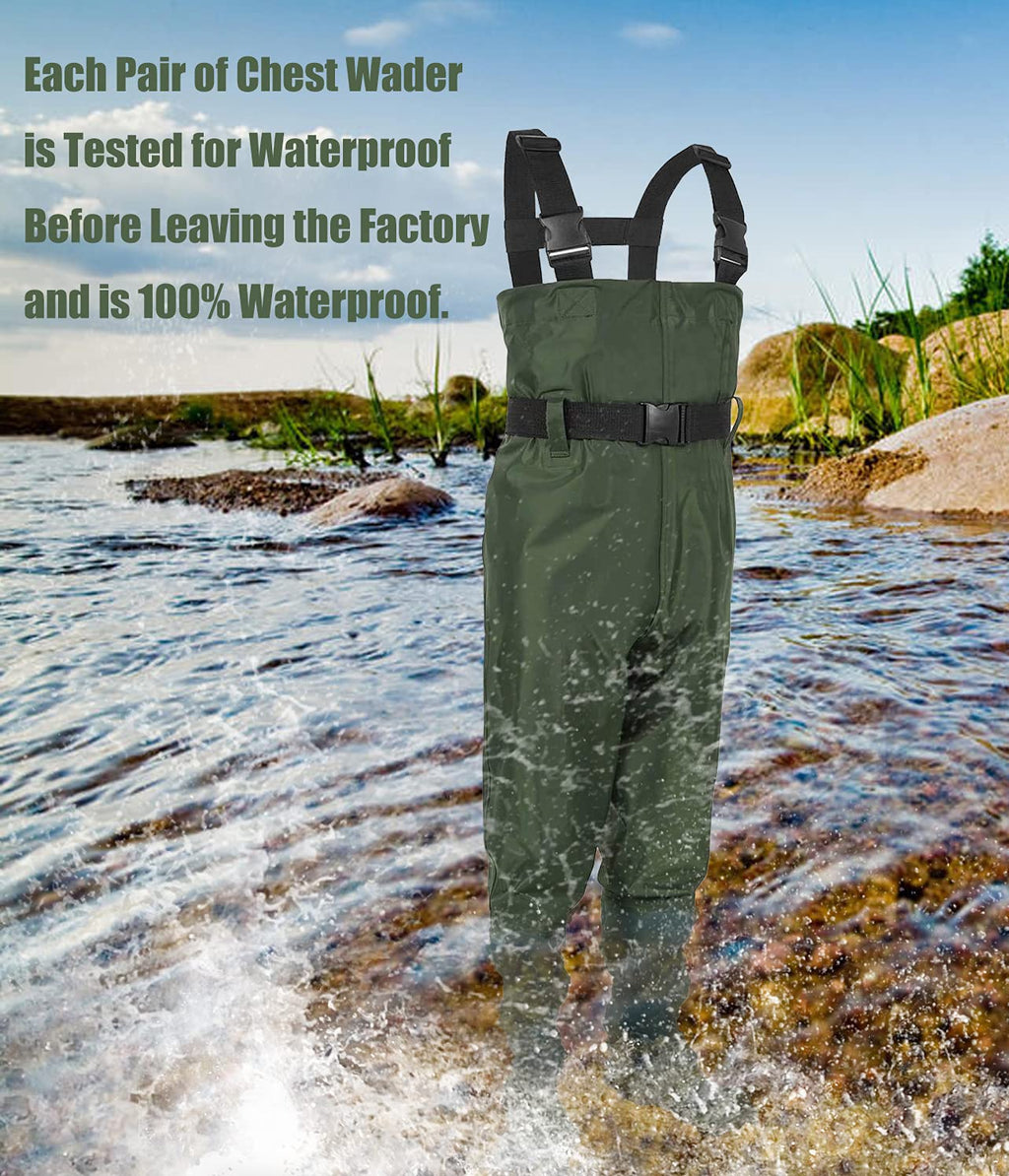 Kids PVC Chest Waders T4199