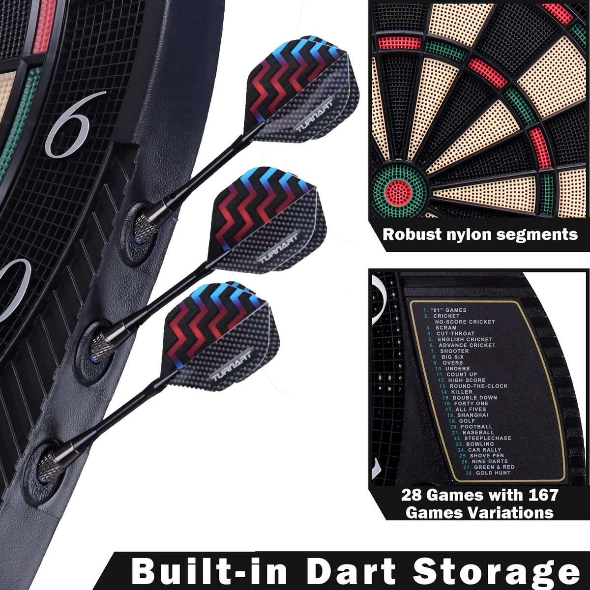 Electronic Dart Board with LED Display K25038