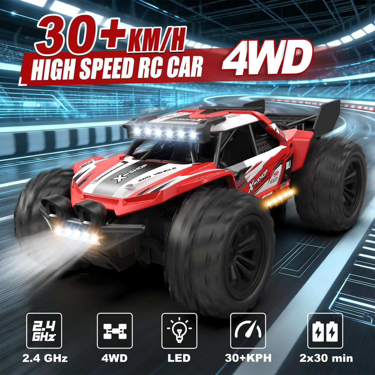 4WD High Speed RC Monster Truck N71741