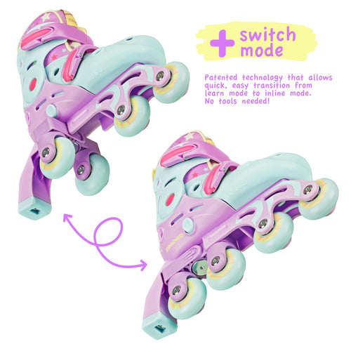 2 in 1 Convertible Skates X339590