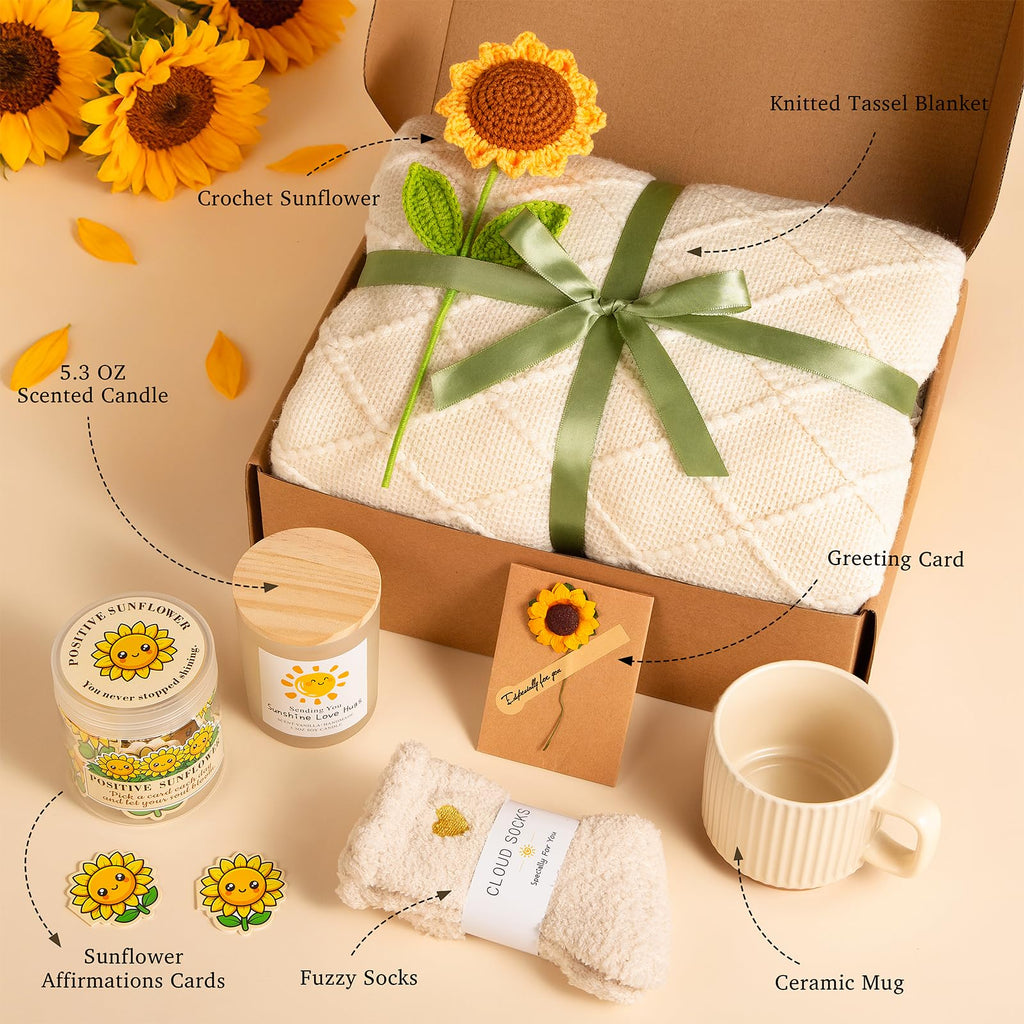 Get Well Soon Gift Baskets with Blanket S28202