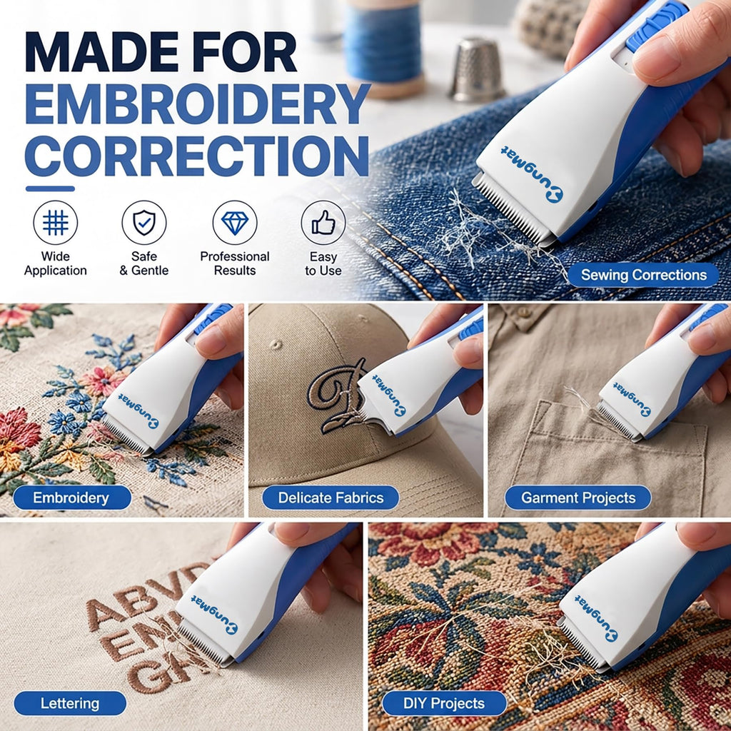 Electric Stitch Remover, 2 Precision Blades, Rechargeable I42026