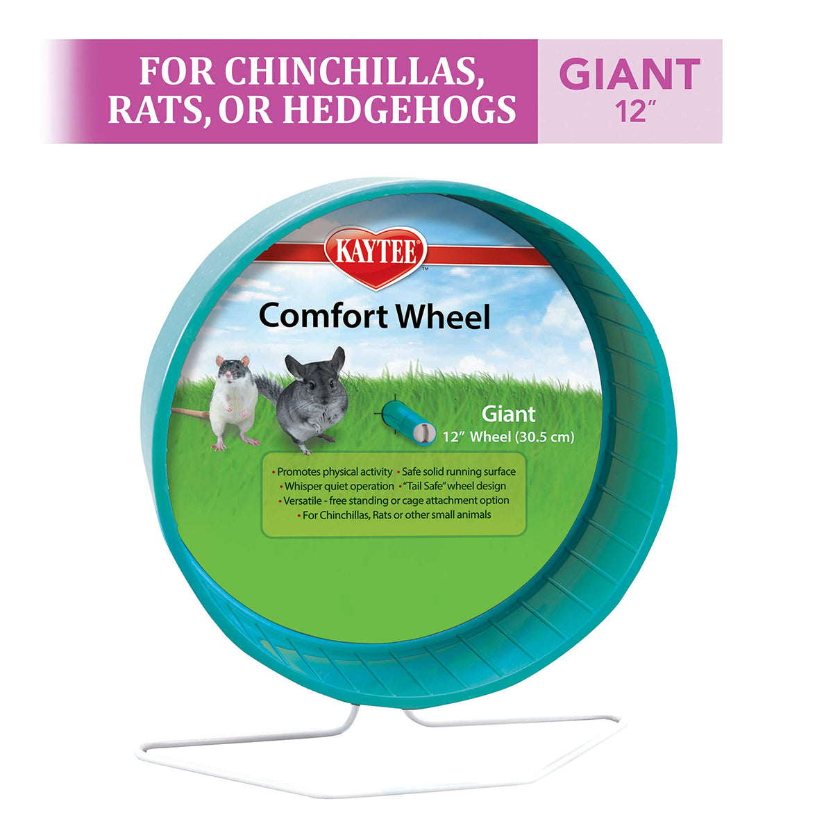 Giant 12 Inches Hamster Wheel J56764