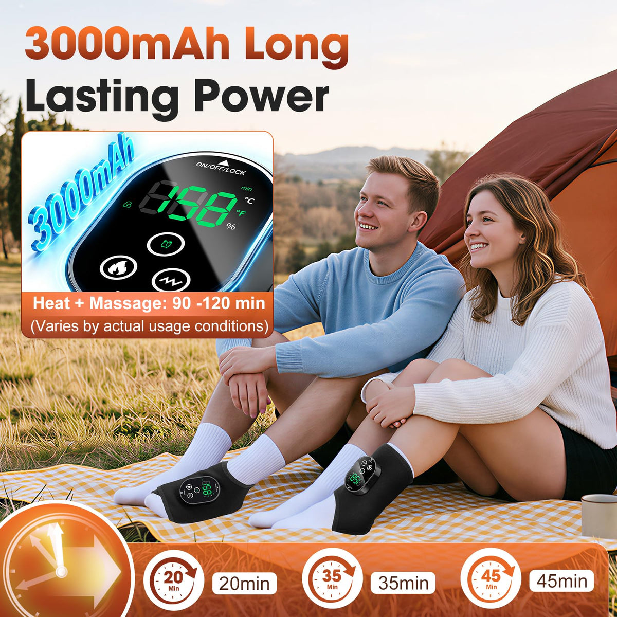 Foot Massager Ankle Heating Pad X204