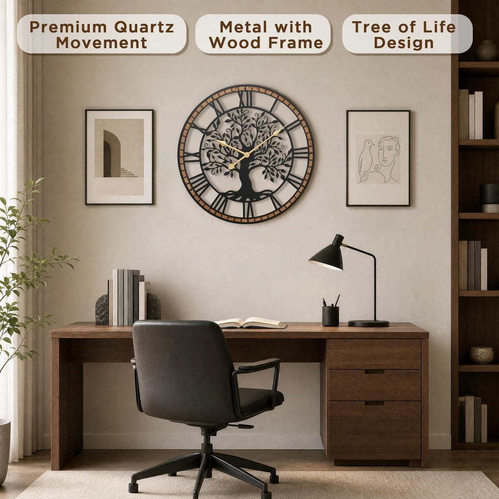 24 Inch Decorative Wall Clock M545626