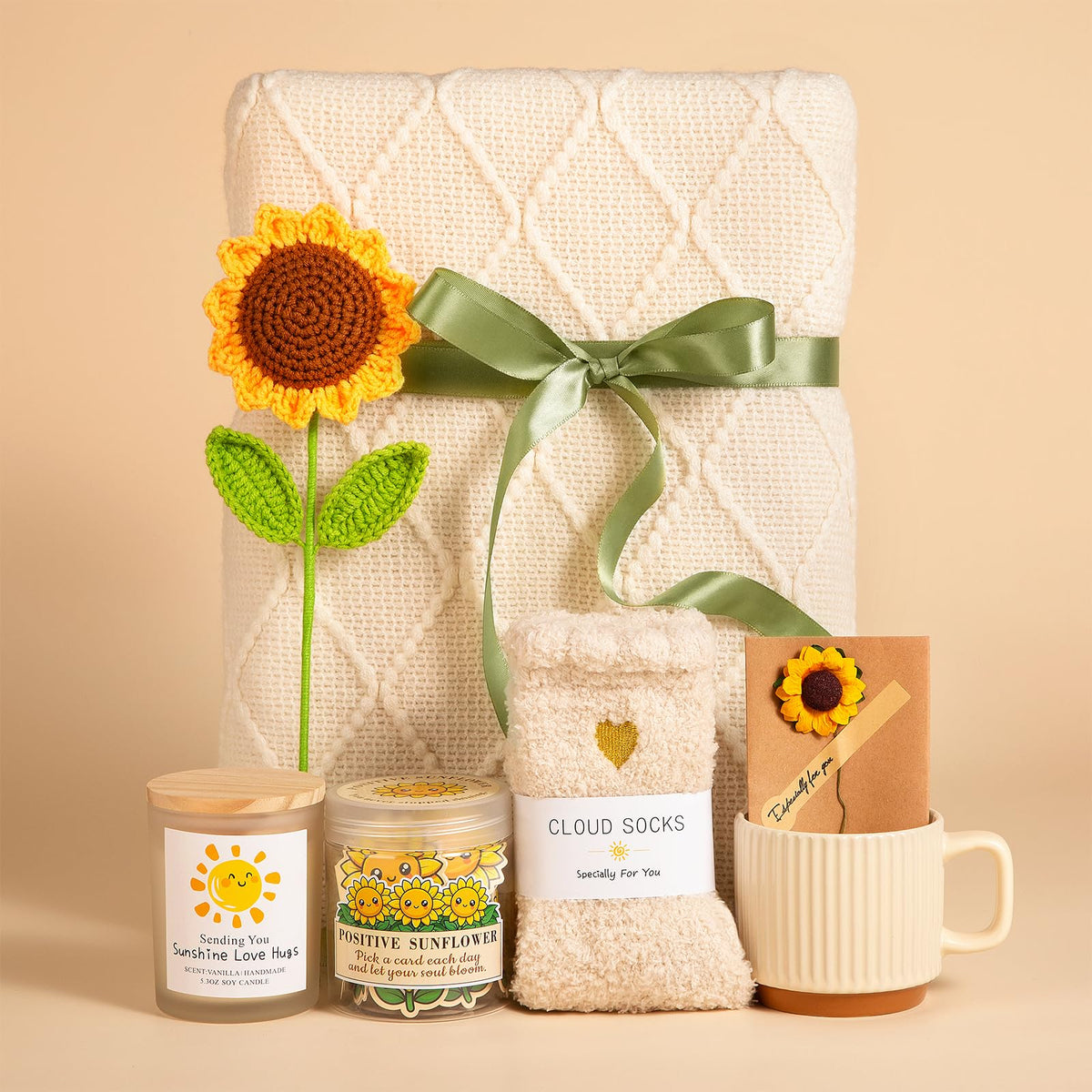Get Well Soon Gift Baskets with Blanket S28202