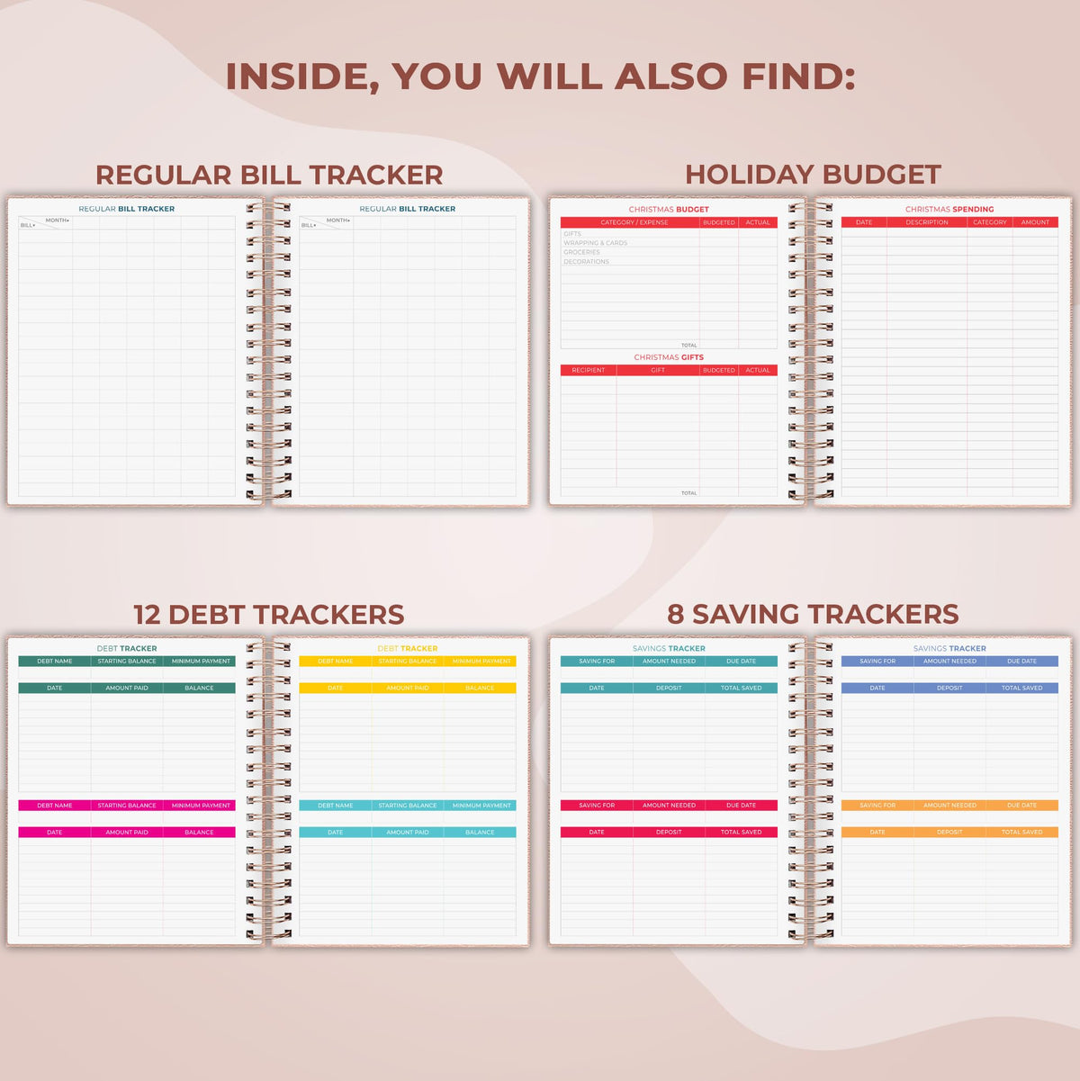 Budget Planner & Monthly Bill Organizer V51732