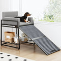 Dog Window Perch with Stairs and Storage J5422