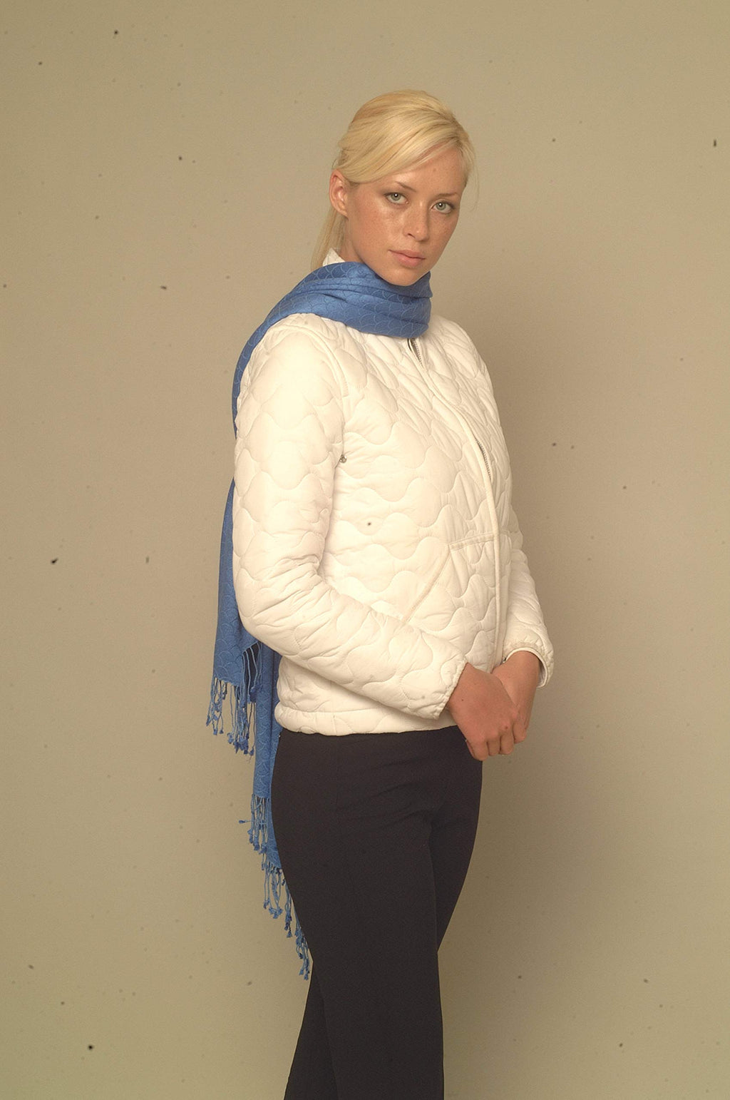 Large Royal Blue Pashmina Shawl D224344
