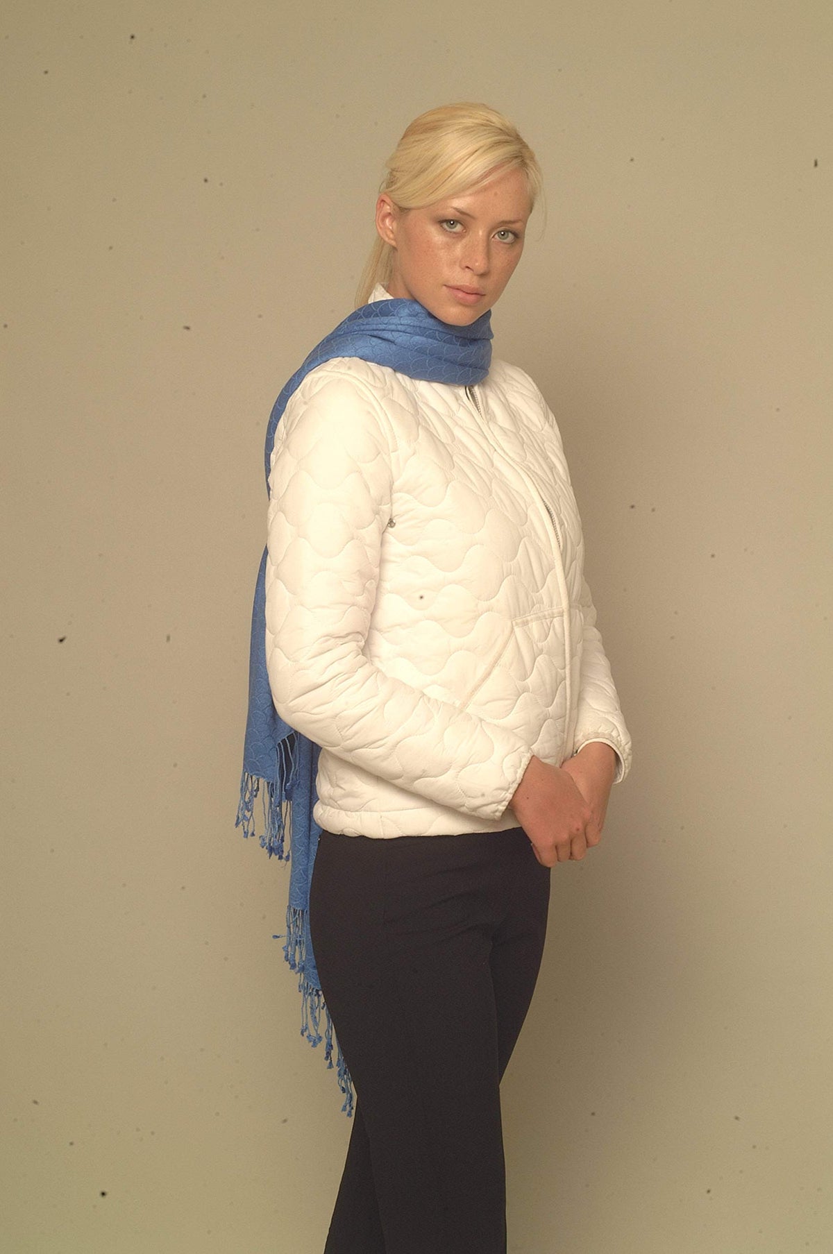 Large Royal Blue Pashmina Shawl D224344