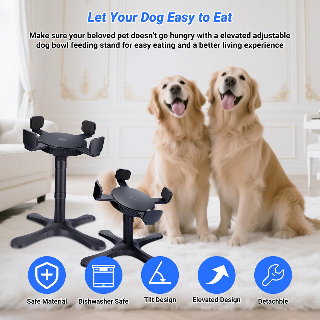 Adjustable Dog Bowl Stand V62836