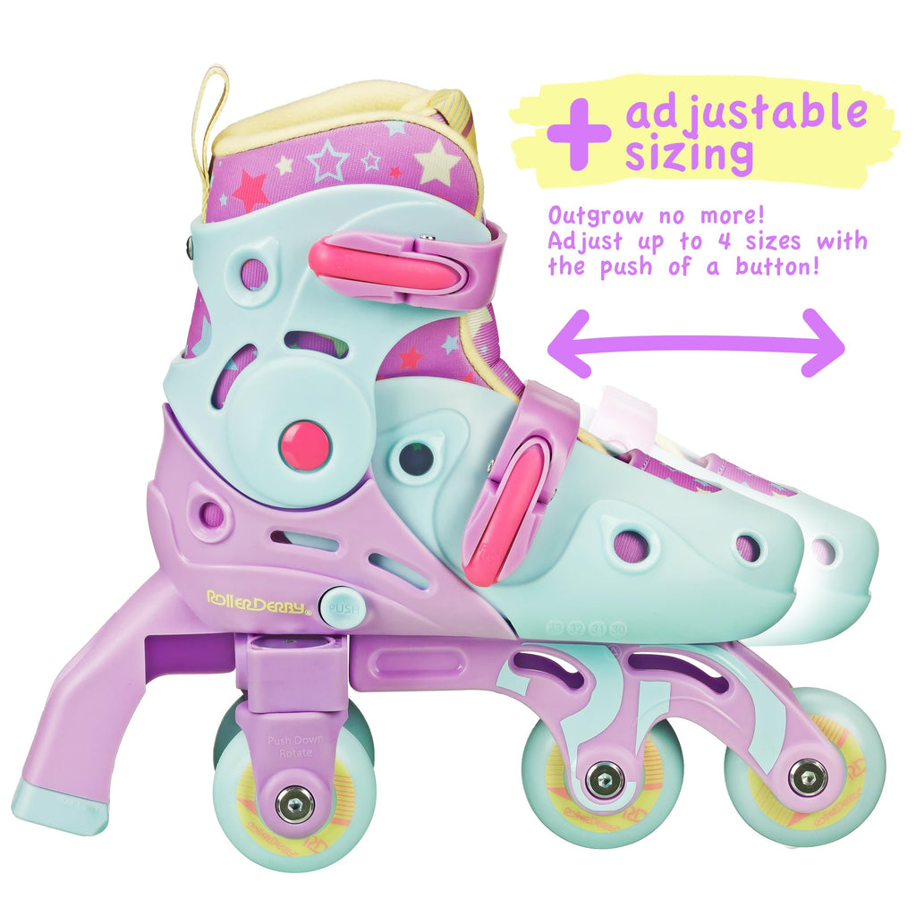 2 in 1 Convertible Skates X339590