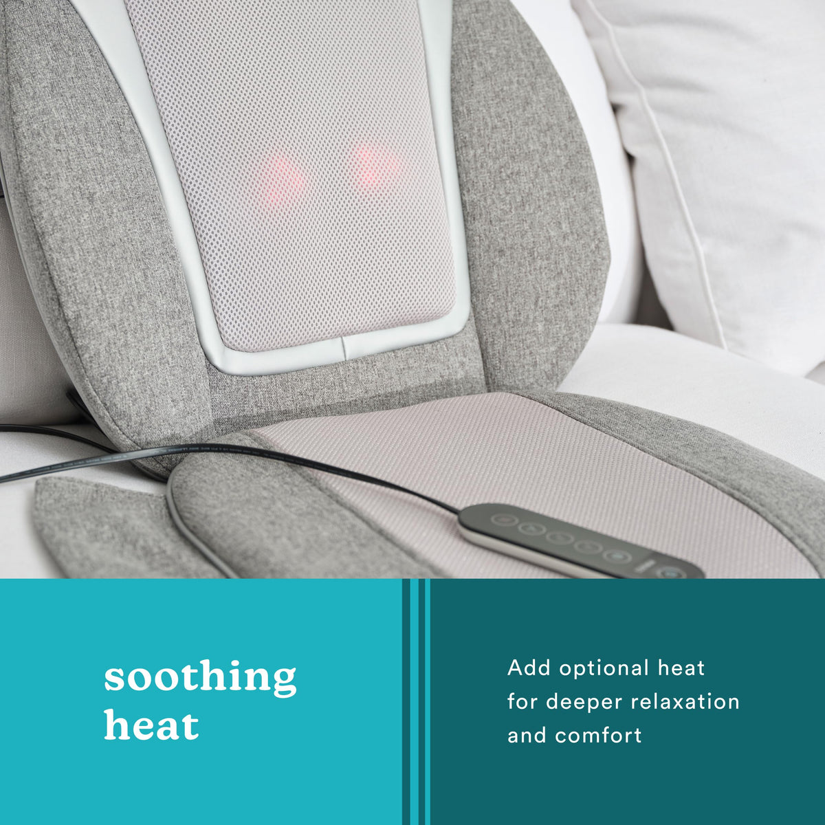 Shiatsu Back Massage Cushion with Heat U741