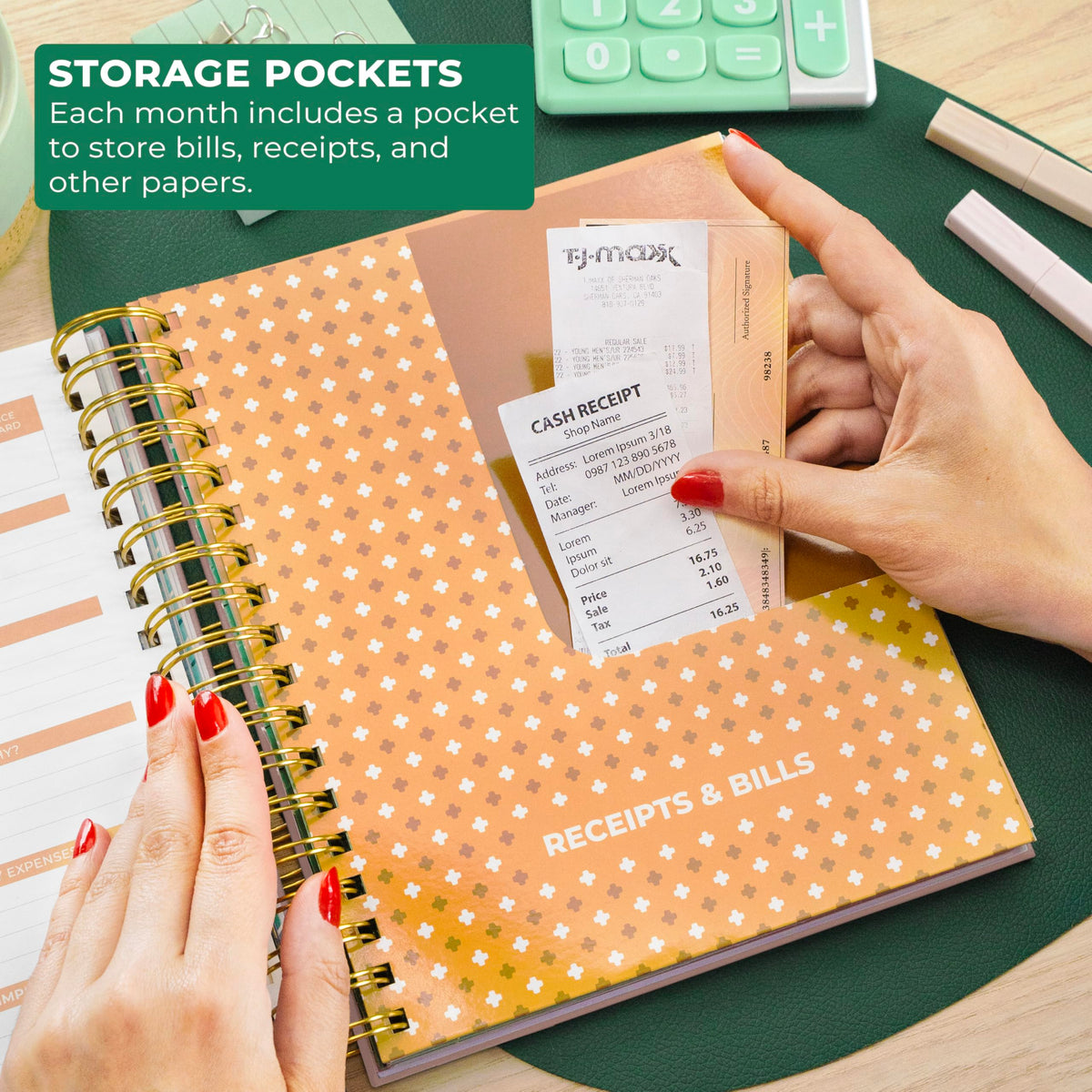 Budget Planner & Monthly Bill Organizer V51732