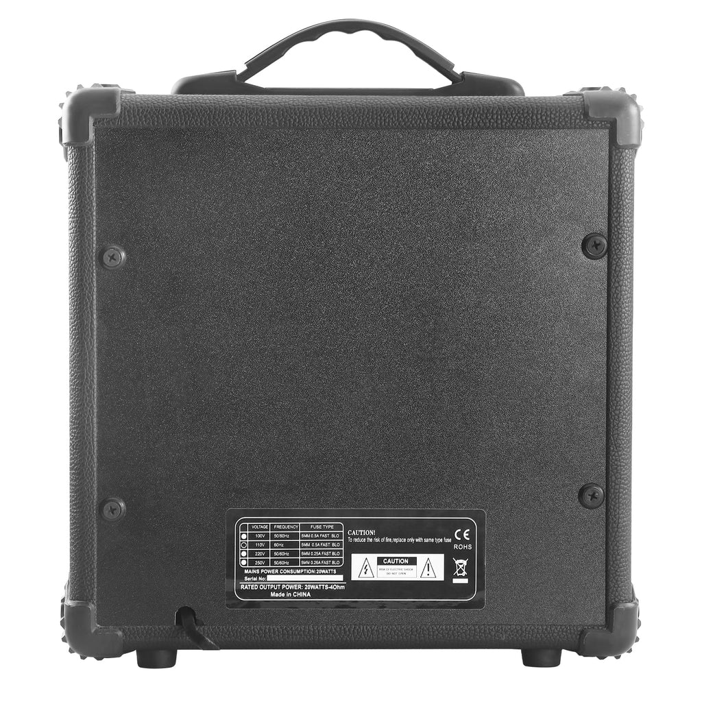 20 Watt Portable Electric Guitar Amp with Headphone Input I4943