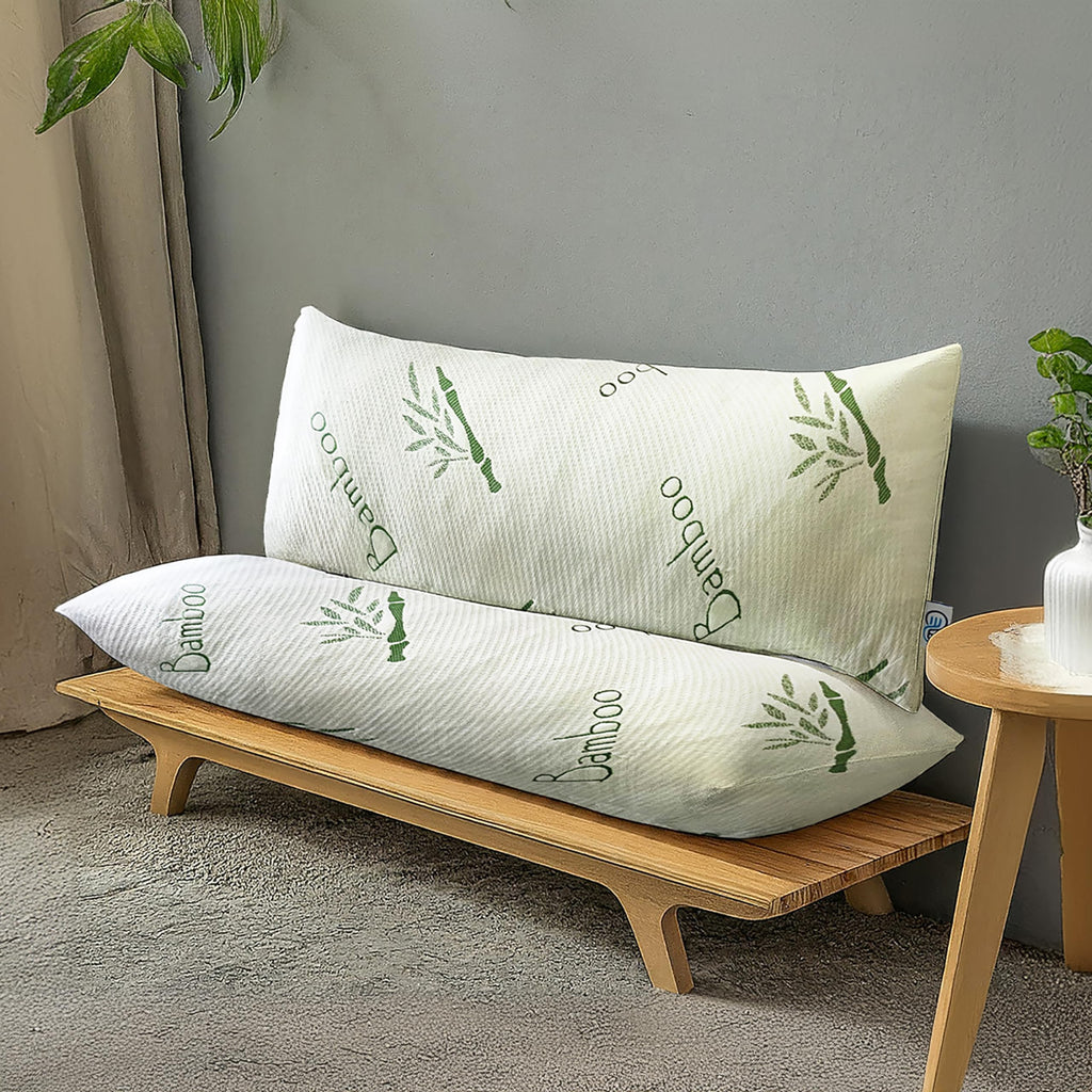 Rayon Bamboo Fiber Memory Foam Body Pillow 20x54 Inch M638484