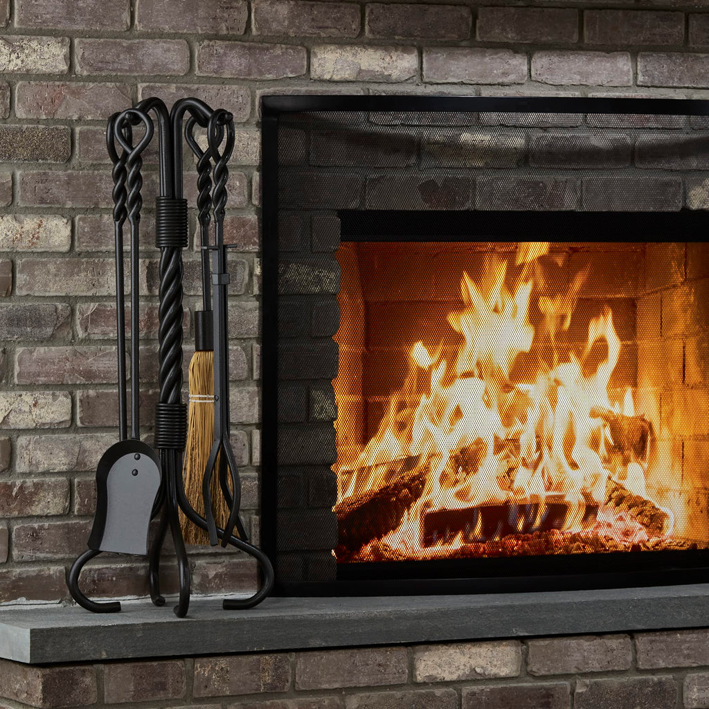 Iron Fireplace Tools Set C63486