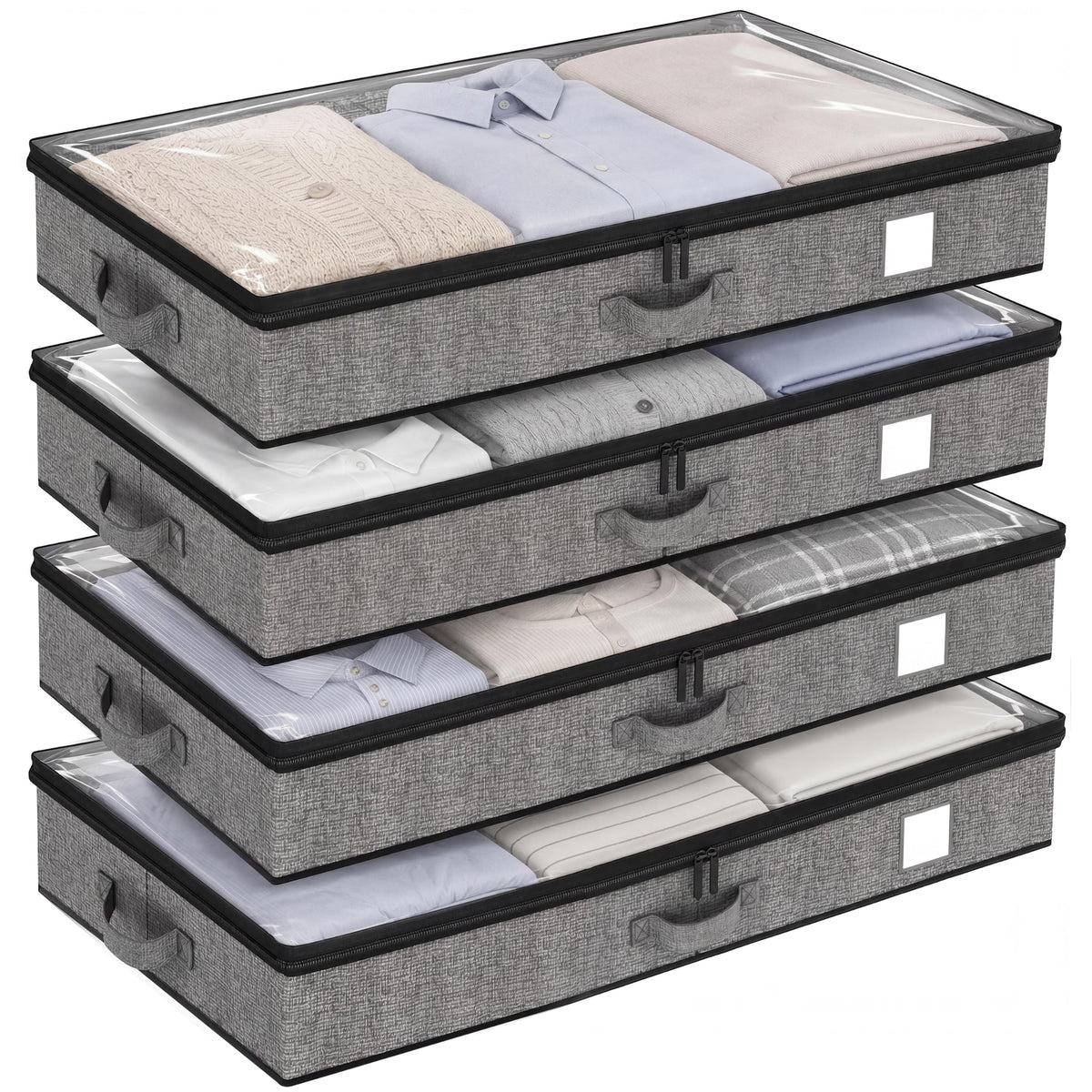 Under Bed Storage Containers 4 Pack U3968