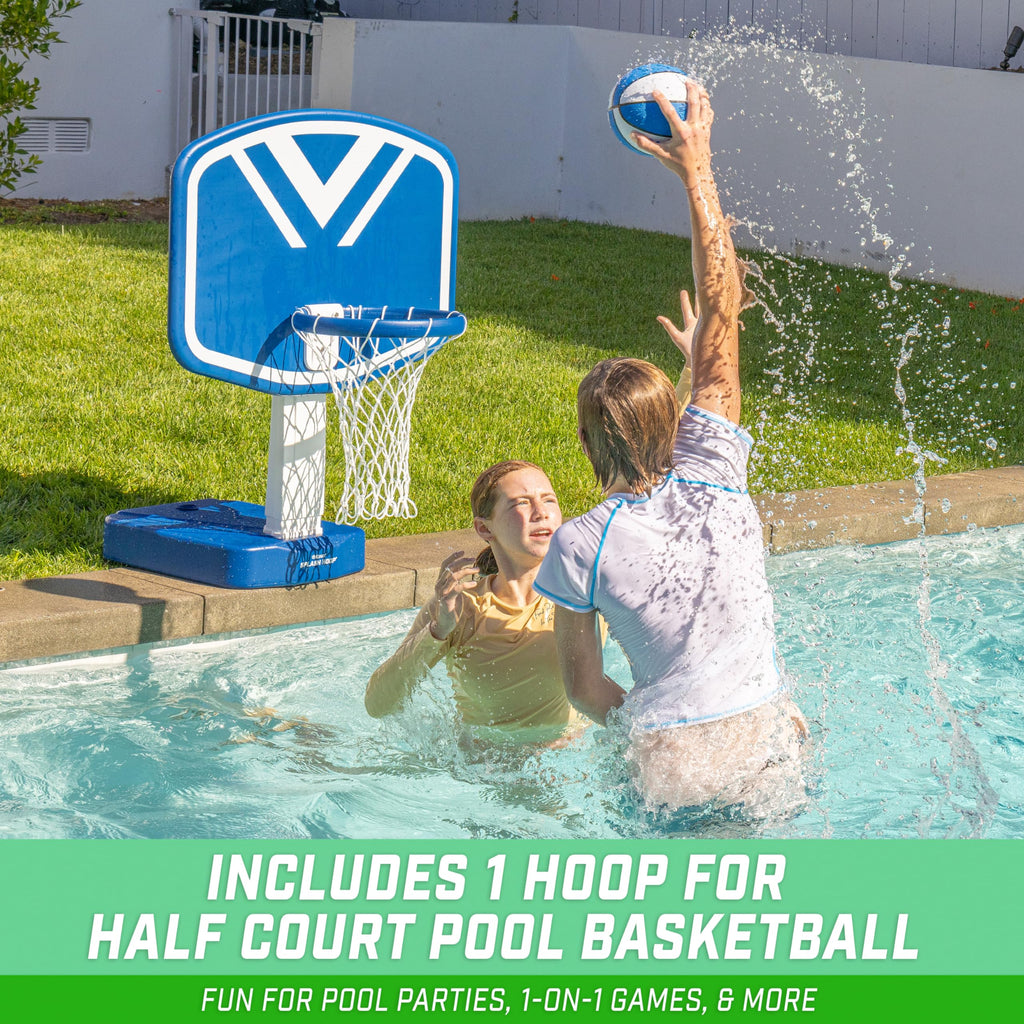 Pool Basketball Hoop & Volleyball Net Set Z914