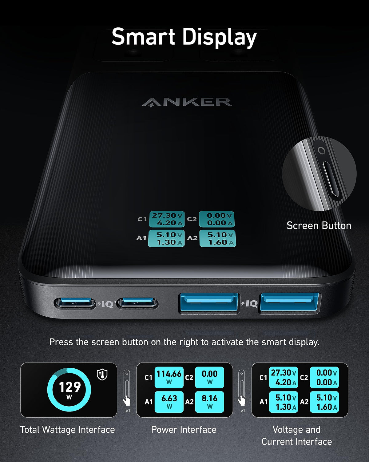 140W 6-in-1 Charging Station A9648