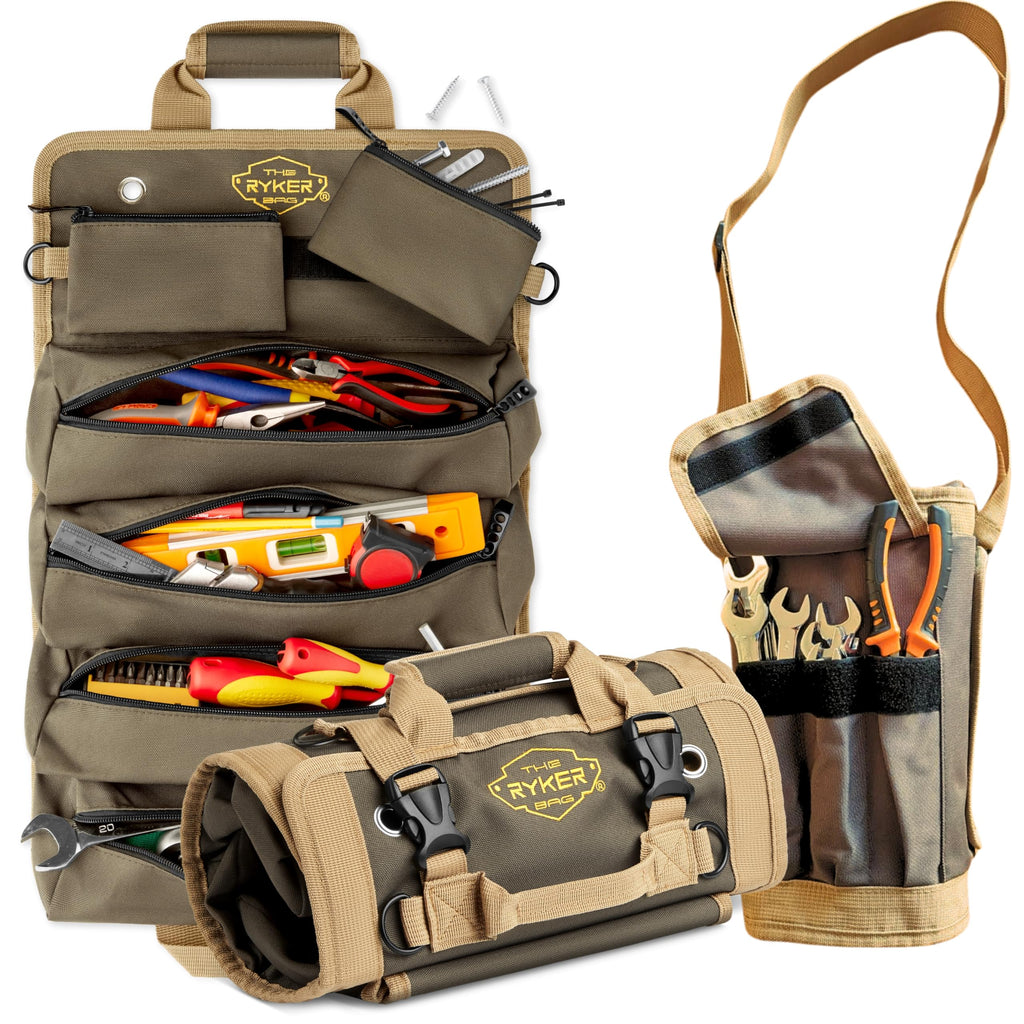 Heavy Duty Tool Roll Up Bag Organizer P584